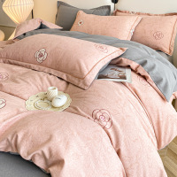 100% cotton brushed four-piece set 4