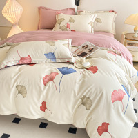 100% cotton brushed four-piece set 63