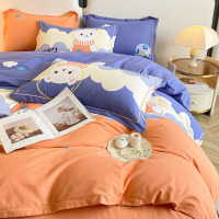 100% cotton brushed four-piece set 63