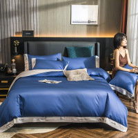 100 thread count plush cotton four-piece bedding set 23