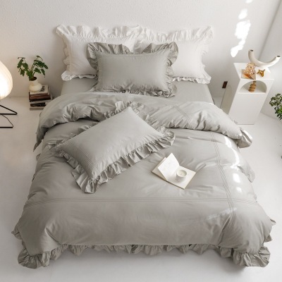 100% cotton long staple cotton trim four piece set 26