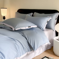 Pure cotton four piece bedding set quilt cover 28