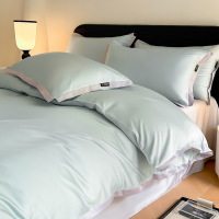 Pure cotton four piece bedding set quilt cover 29