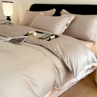 Pure cotton four piece bedding set quilt cover 30