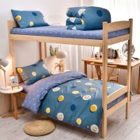 Pure cotton three-piece student bunk bed set 25