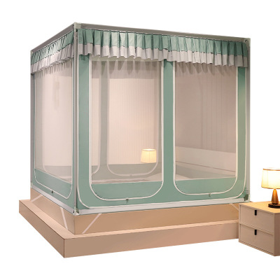 Six-door U-shaped outer pole bed mosquito net 78