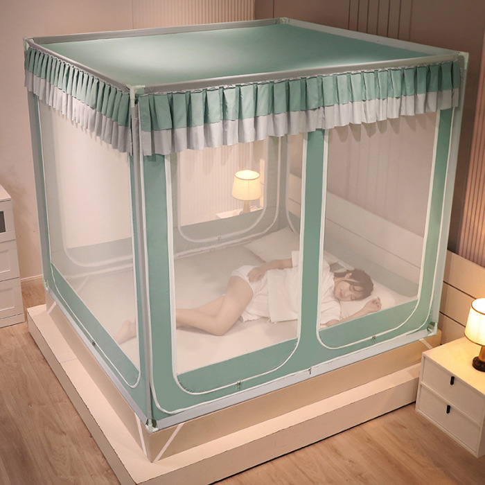 Six-door U-shaped outer pole bed mosquito net 43