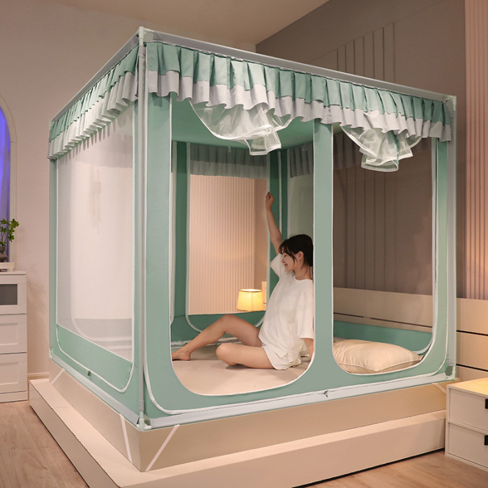 Six-door U-shaped outer pole bed mosquito net 43