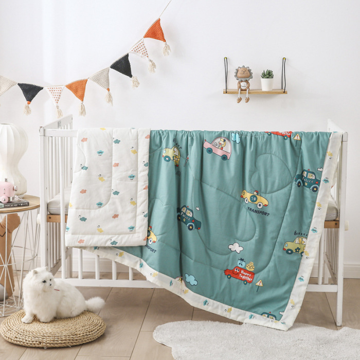 Summer cool quilt kindergarten infant nap pure cotton 54