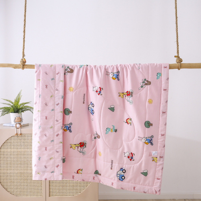 Summer cool quilt kindergarten infant nap pure cotton 54