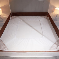Sitting-type children's anti-fall mosquito net sheets 48