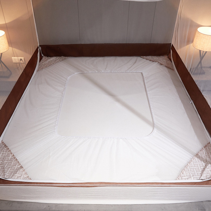Sitting-type children's anti-fall mosquito net sheets 48