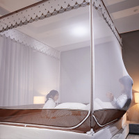 Sitting-type children's anti-fall mosquito net sheets 48