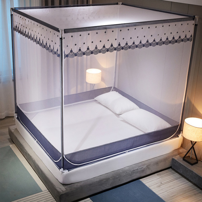 Sitting-type children's anti-fall mosquito net sheets 49
