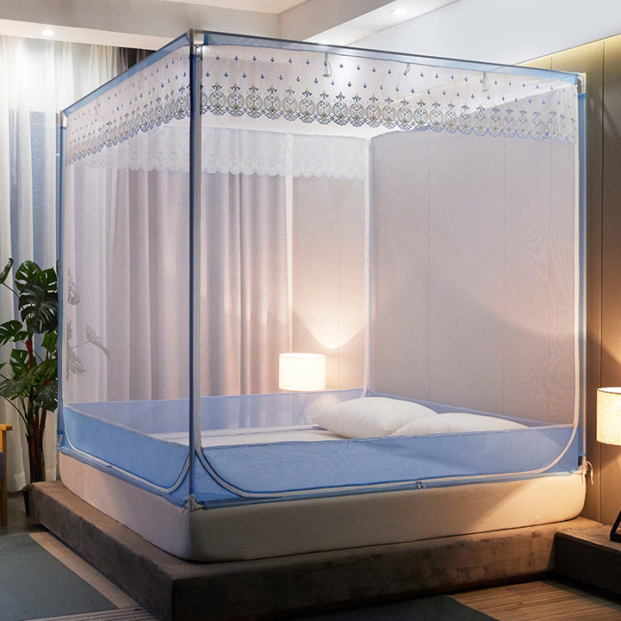 Sitting-type children's anti-fall mosquito net sheets 49