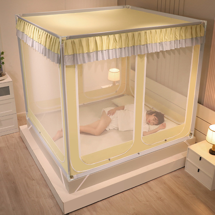 Six-door U-shaped outer pole bed mosquito net 44