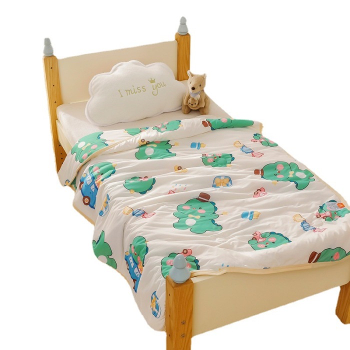 Kindergarten lunch break quilt washable summer quilt 57
