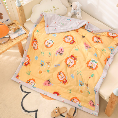 Summer cool quilt kindergarten infant nap pure cotton 85