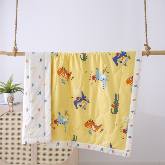 Summer cool quilt kindergarten infant nap pure cotton 55